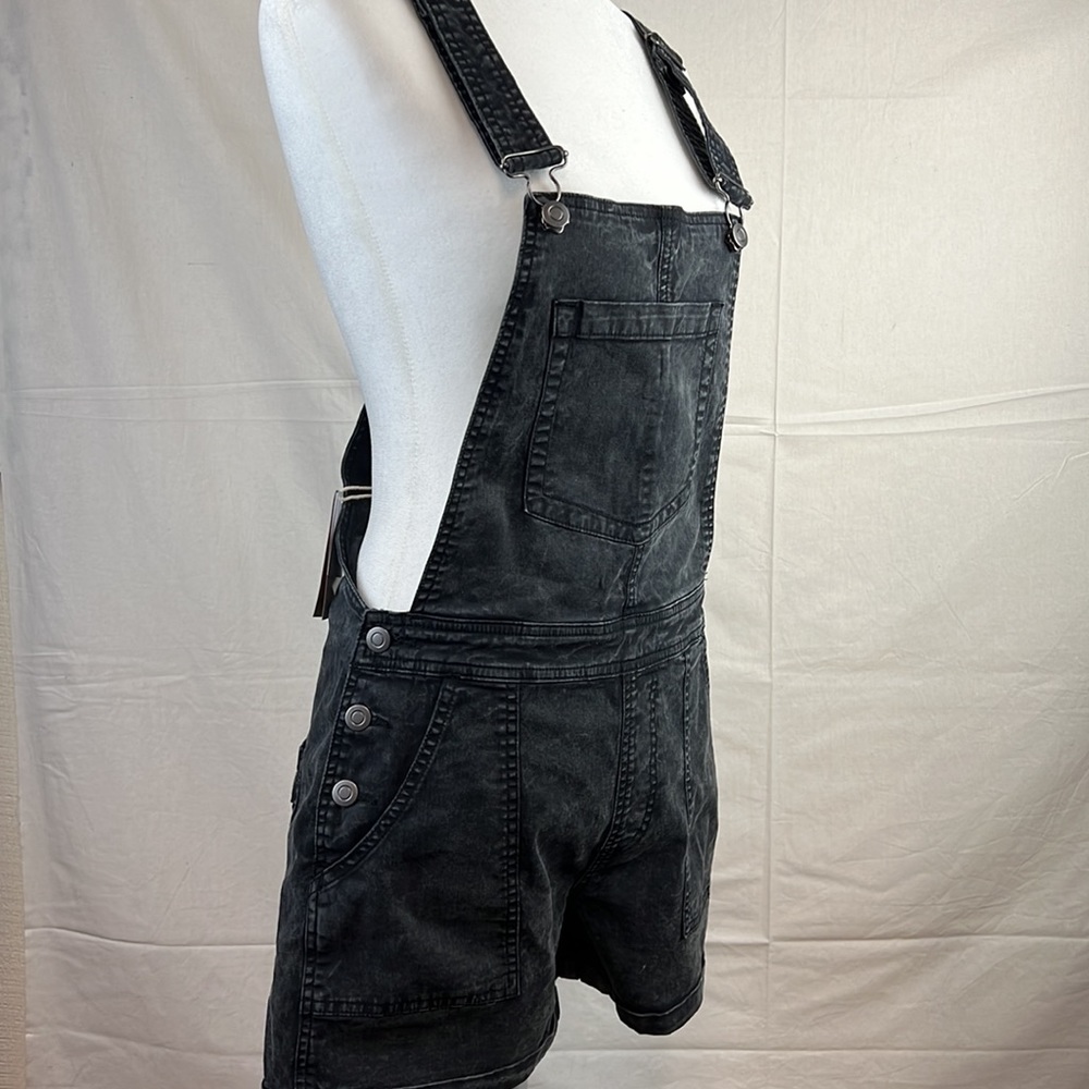 Passenger Roamologist Organic Cotton Overalls NWT Size S Soft Stonewash Black - Picture 2 of 8
